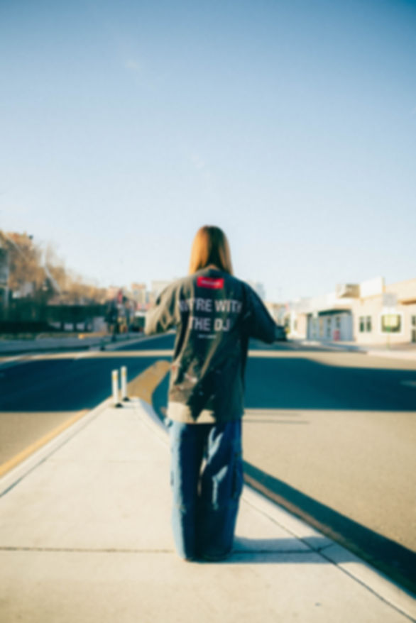 WE'RE WITH THE DJ - SHIRT