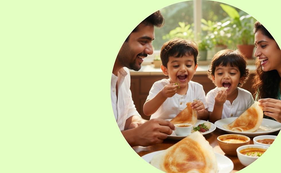 Banamin Healthy protein rich dosa - 18gm protein - weight loss - diabetes - healthy snack - gluten free - low gi - clean label - fitness