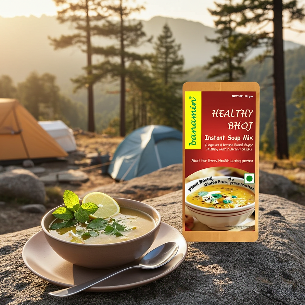 Thumbnail: Banamin Protein Rich Healthy Snacks | Low GI | High Fibers | Gluten Free | Multi Nutrient | Weight Loss | Banamin Healthcare