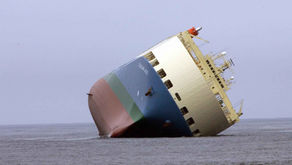 A ship may not sink. It could run aground.
