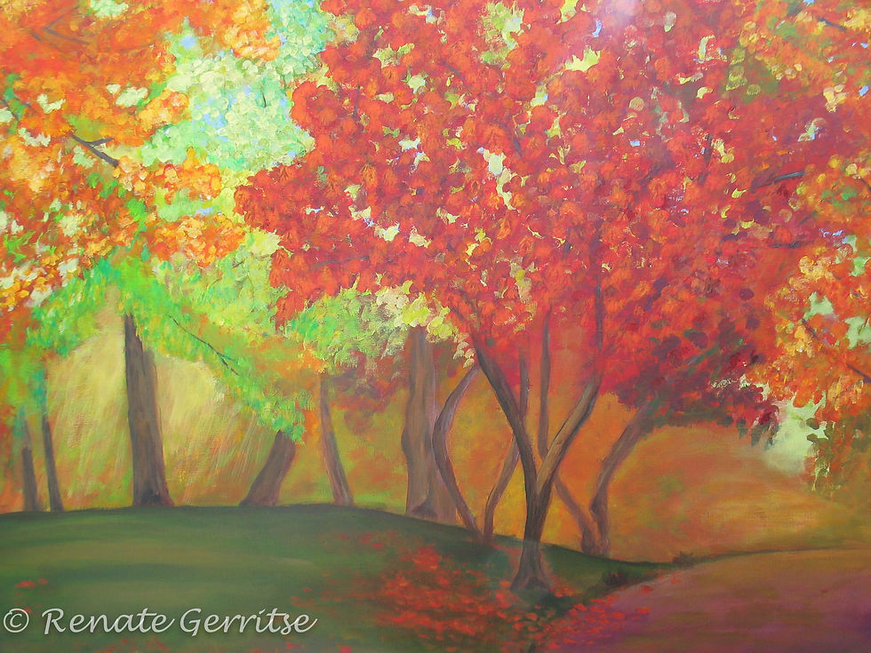 Herfstbos