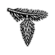 Bagworm prevention service icon depicting targeted early-season treatment to suppress bagworm larvae on ornamental trees and shrubs, protecting foliage through preventive pest control.