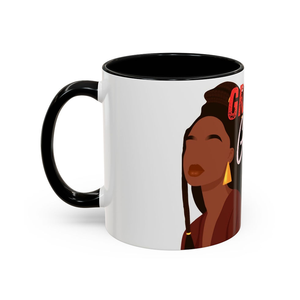 Thumbnail: Grace & Grit Accent Coffee Mug  (11 oz.)