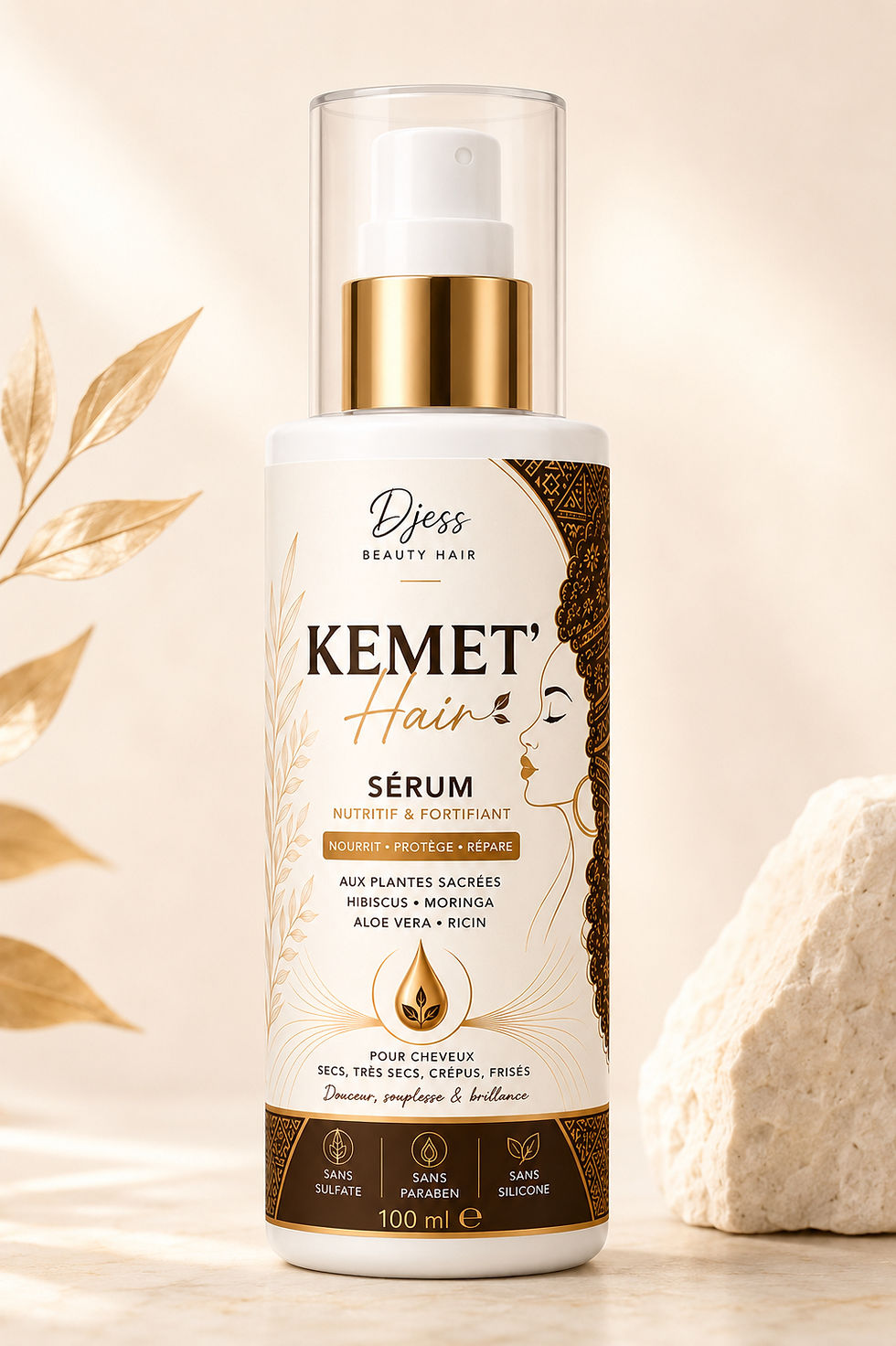Miniatura: KEMET’HAIR — Sérum Nutrition & Croissance 150ml