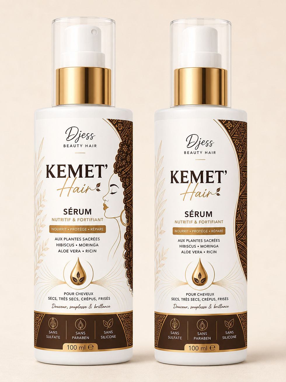 Miniatura: KEMET’HAIR — Sérum Nutrition & Croissance 150ml