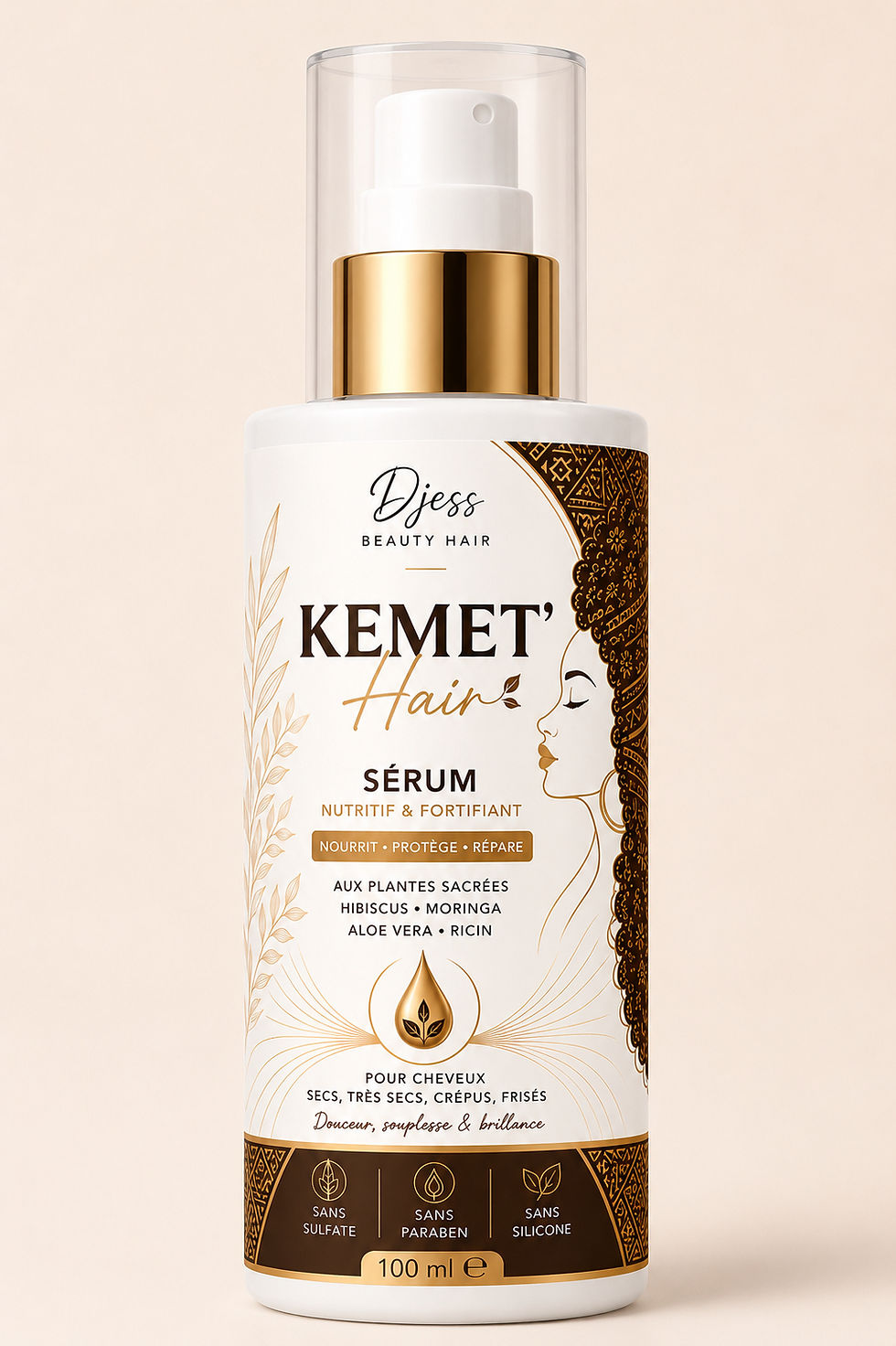 Miniatura: KEMET’HAIR — Sérum Nutrition & Croissance 150ml