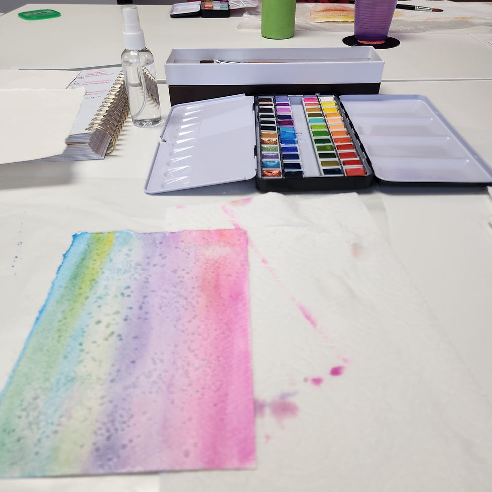 Monthly Watercolor class with Elizabeth Butterfield