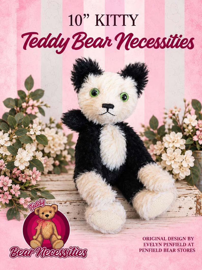 10" Kitty Printed Sewing Pattern