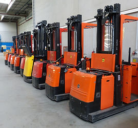 Forklift for warehouse operations