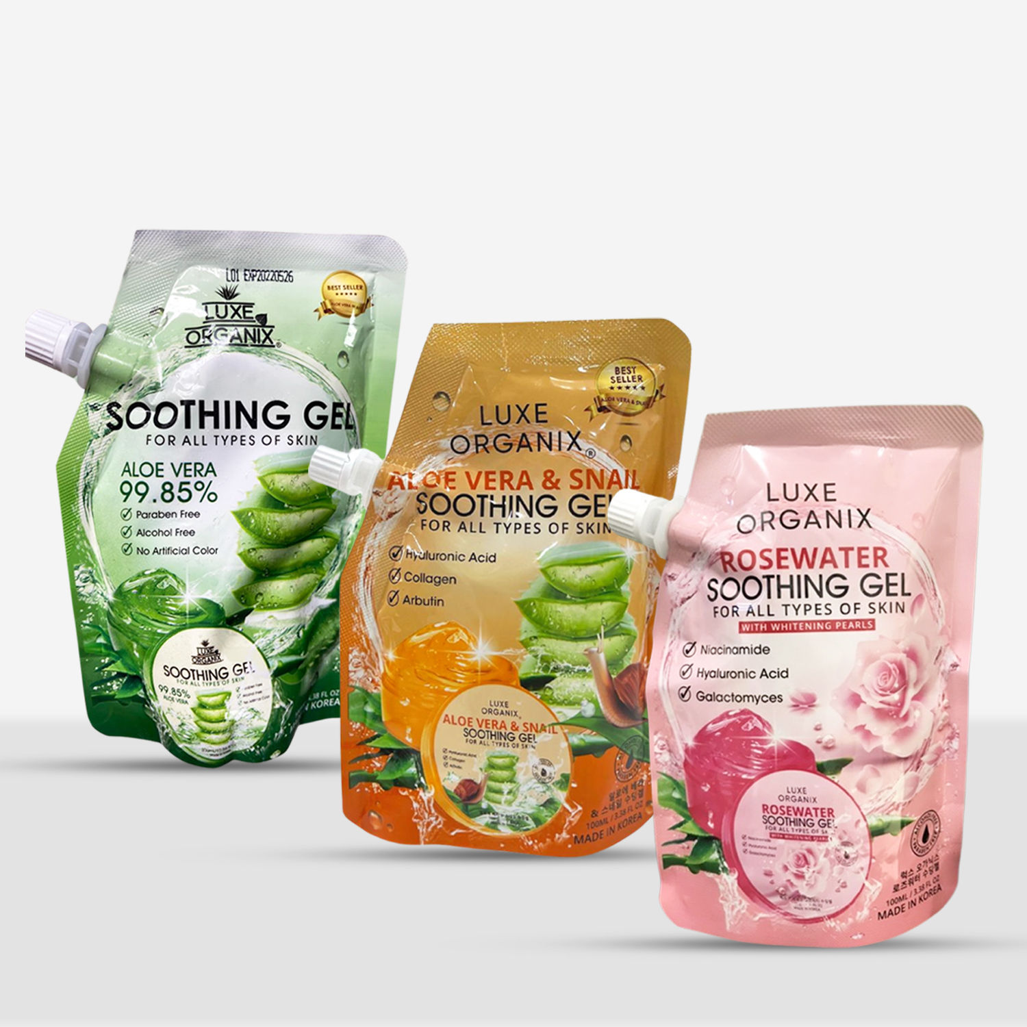 LUXE ORGANIX SOOTHING GEL