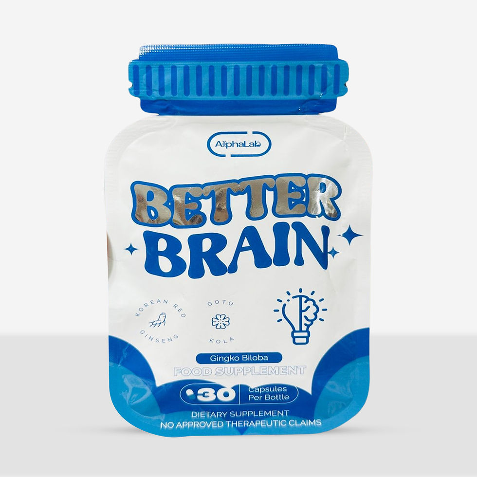 Thumbnail: ALPHALAB BETTER BRAIN FOOD SUPPLEMENTS 30 CAPSULE