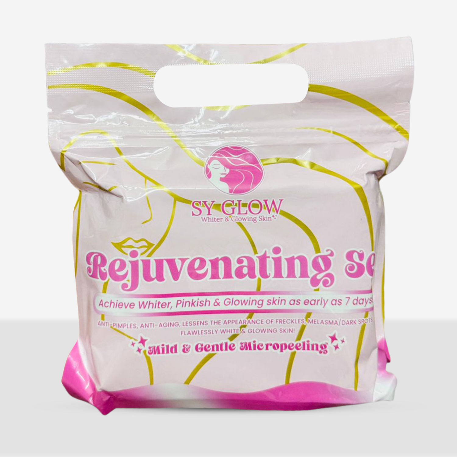 SY GLOW WHITER & GLOWING SKIN REJUVENATING SET MILD & GENTLE MICROPEELING