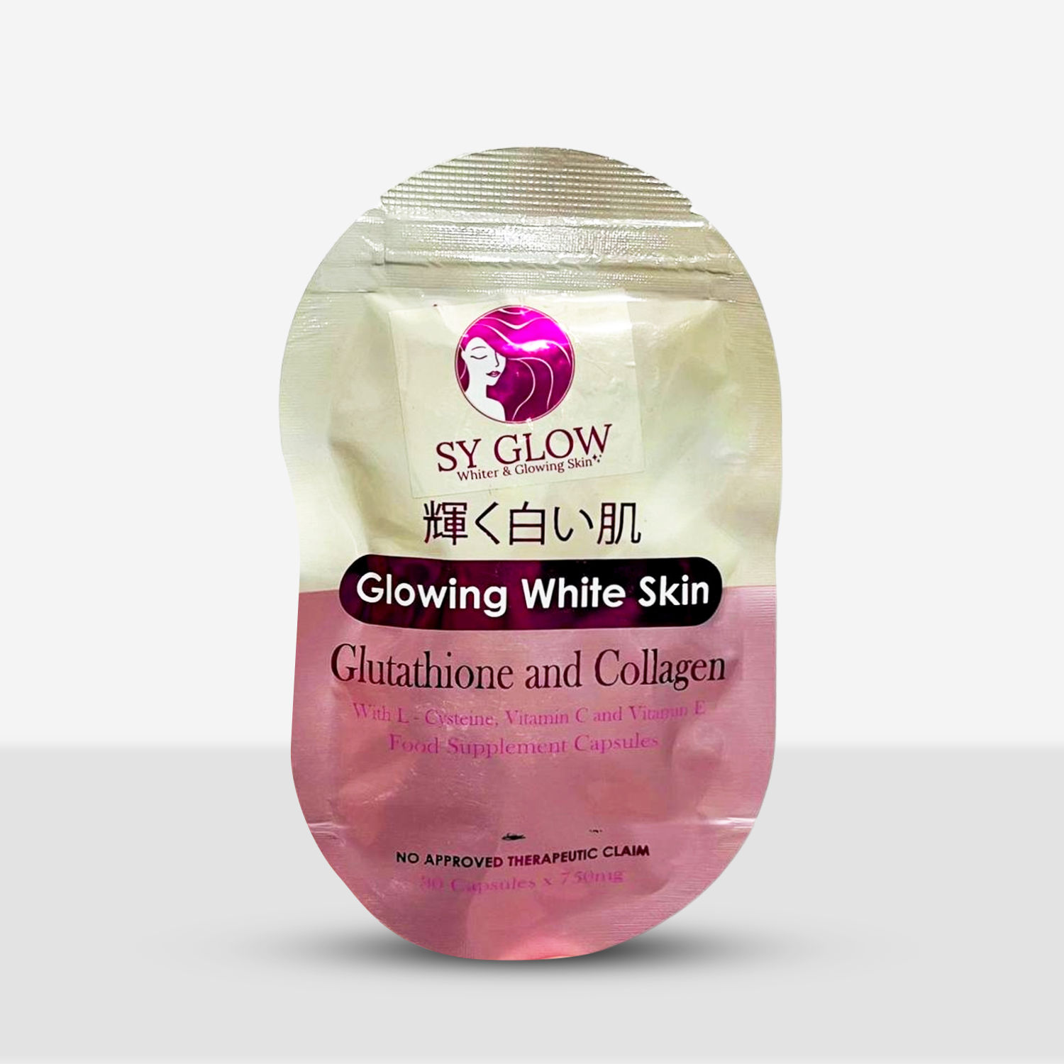 SY GLOW GLOWING WHITE SKIN GLUTATHIONE & COLLAGEN CAPSULE