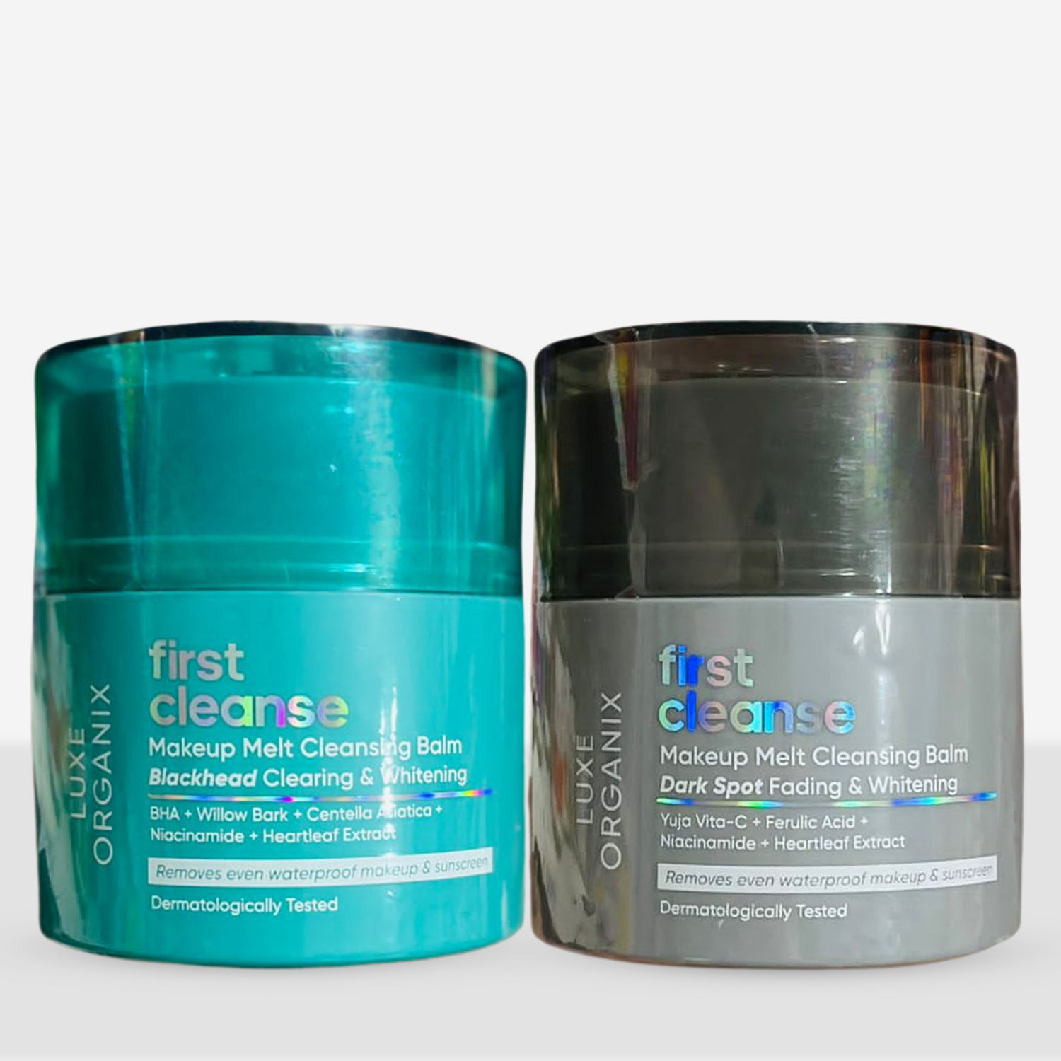 LUXE ORGANIX FIRST CLEANSE MAKE UP MELT CLEANSING BALM 45G