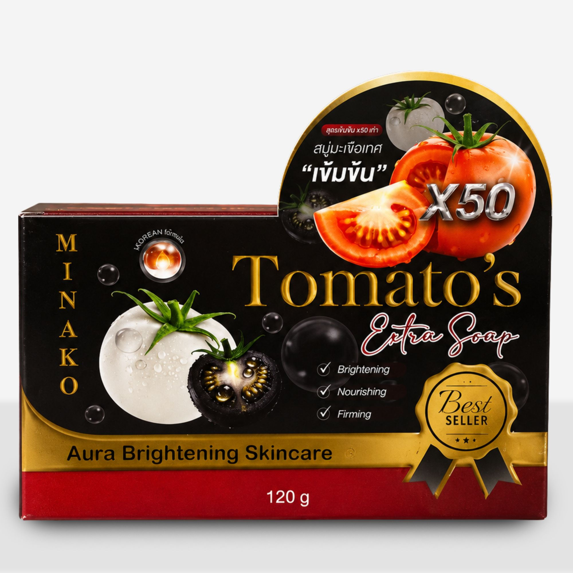 MINAKO TOMATO'S EXTRA SOAP 120G