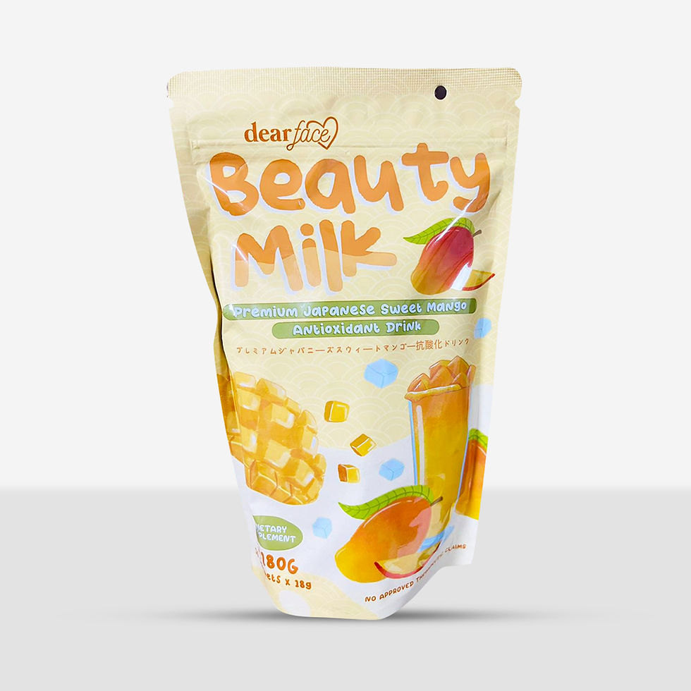 Thumbnail: DEAR FACE BEAUTY MILK 180G 10 SCAHET & 500G
