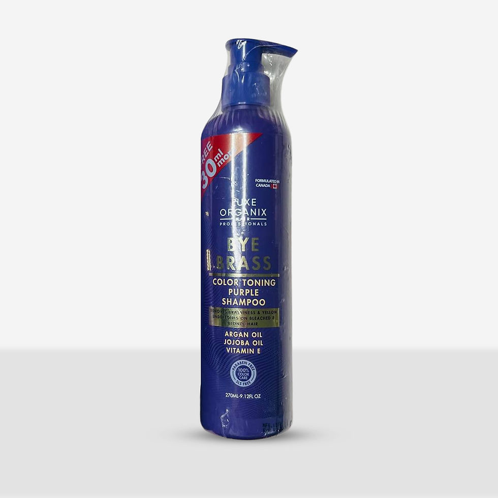 Thumbnail: LUXE ORGANIX BYE BRASS SHAMPOO &CONDITIONER