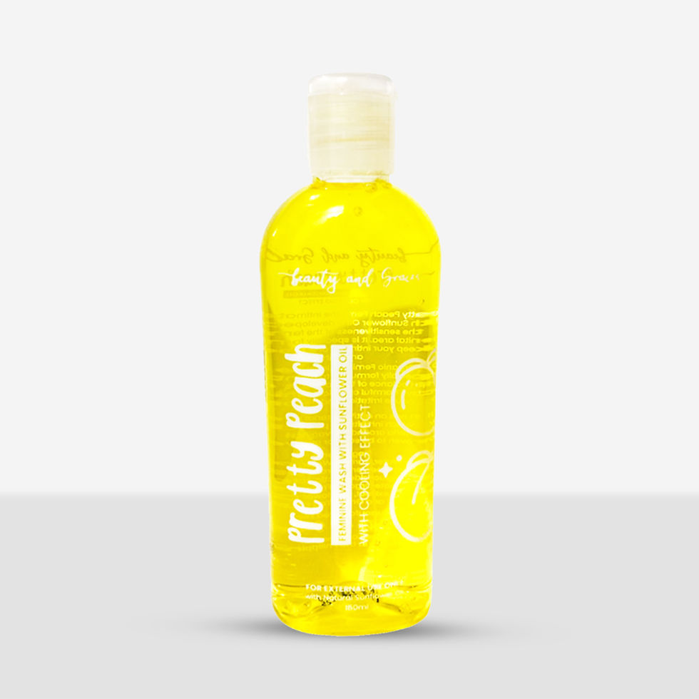 BEAUTY AND GRACES PRETTY PEACH FEMININE WASH