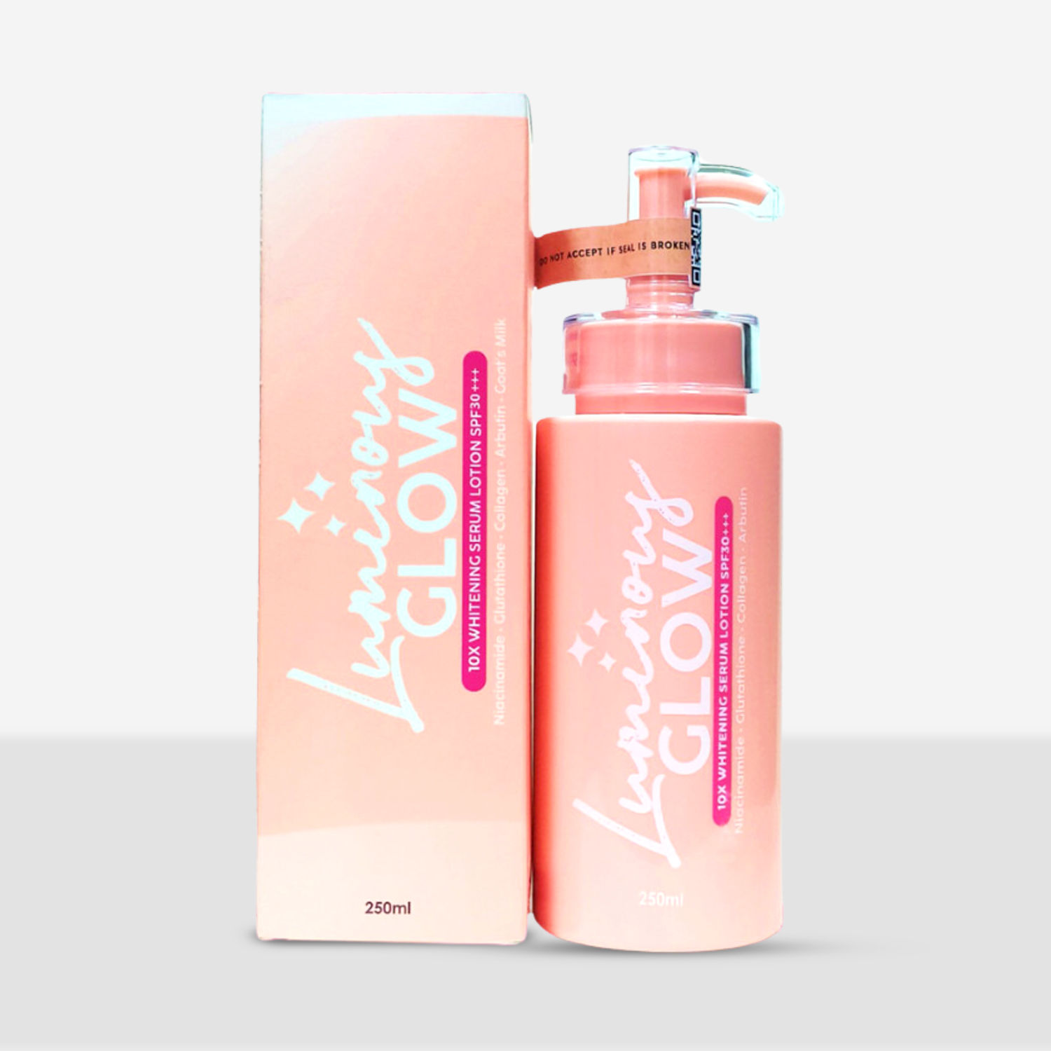 K BEAUTE LUMINOUS GLOW WHITENING SERUM LOTION SPF30