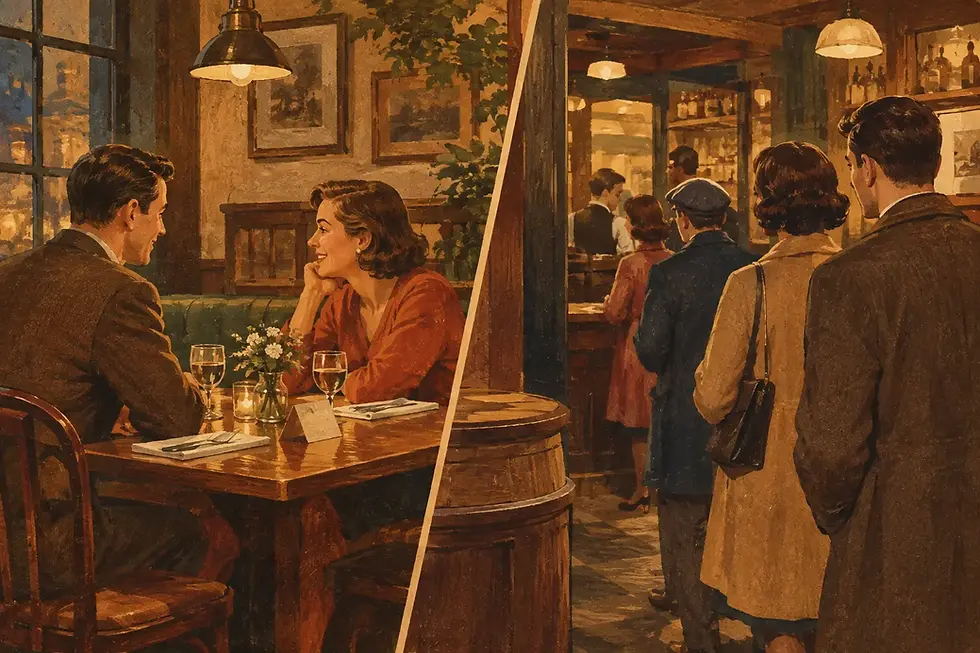 Pub Reservation Versus Walk In: Which Wins?