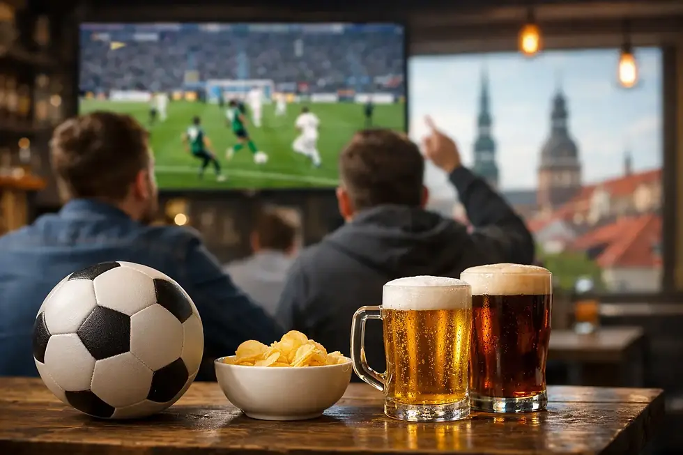 Where to Watch Football in Riga Old Town