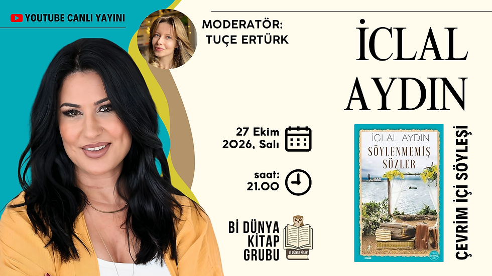 İclal Aydın ile "Söylenmemiş Sözler" üzerine söyleşi