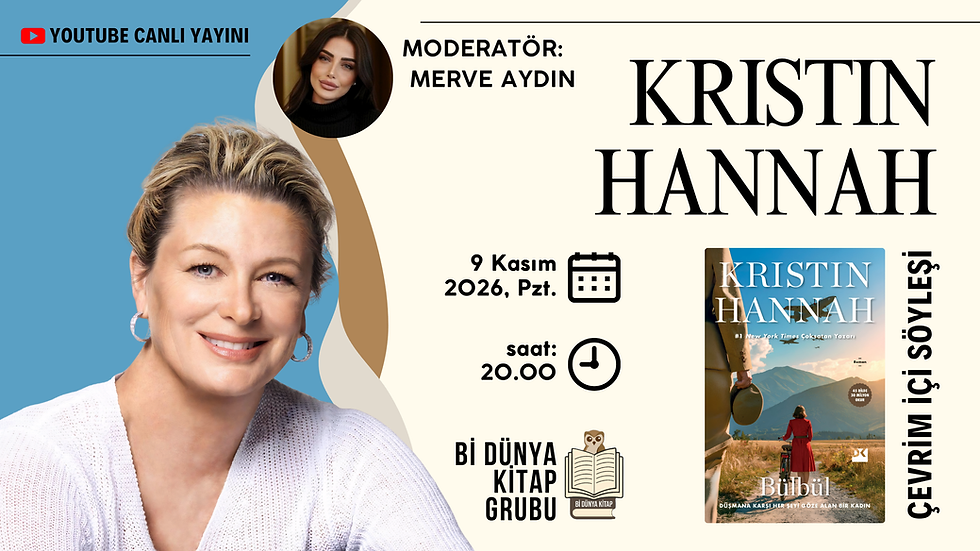 Kristin Hannah ile "Bülbül" üzerine söyleşi