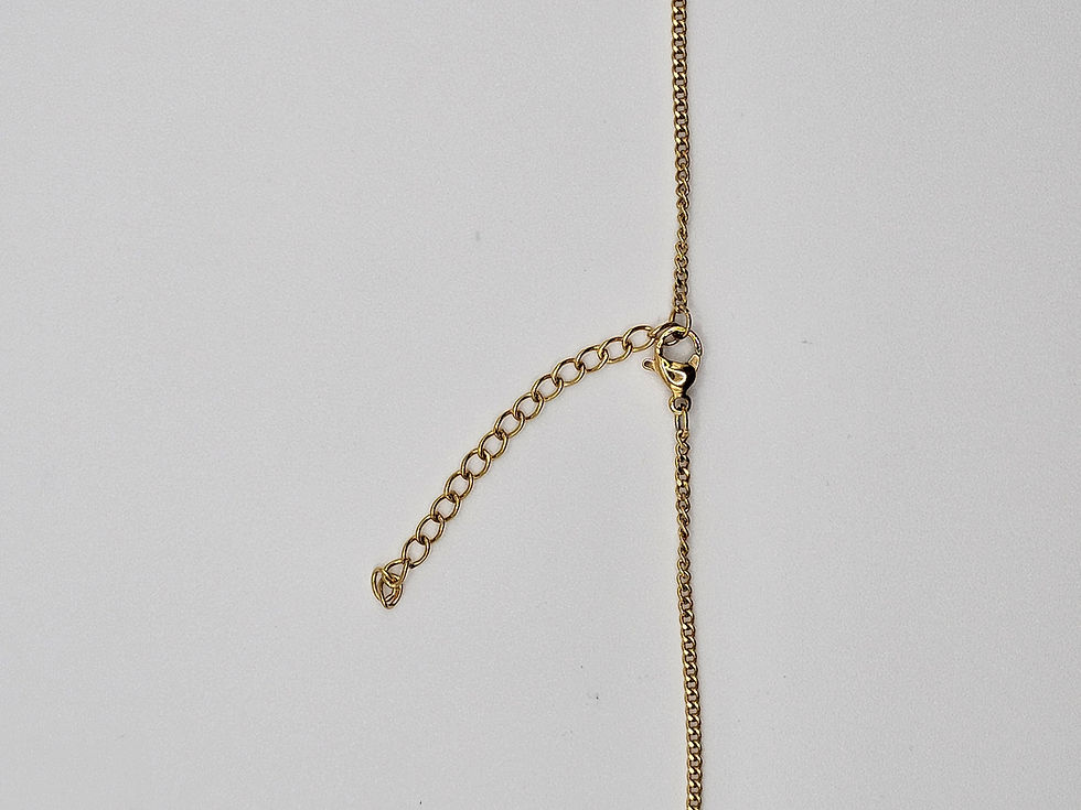 Thumbnail: Ballon Pup Necklace - 18K Gold PVD Plating