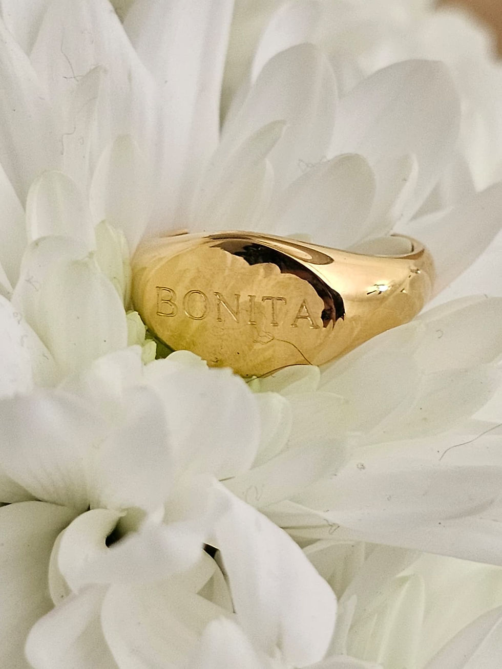 Miniatura: BONITA RING - GOLD PLATED