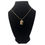 Thumbnail: Stone Face Necklace - 18K Gold PVD Plating