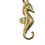 Thumbnail: Seahorse Necklace - 18K Gold PVD Plating
