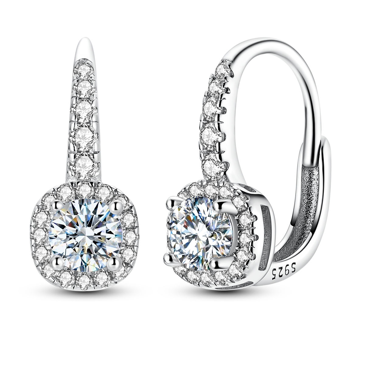 Moissanite Earrings - S925