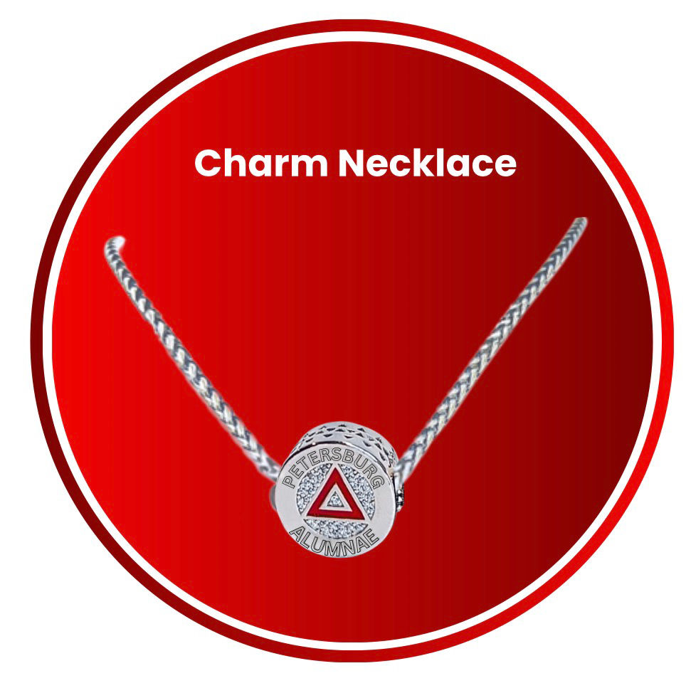 Petersburg Alumnae Charm Necklace (PRE-ORDER)