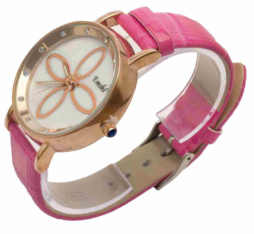 Reloj de mujer con pulsera de piel en color