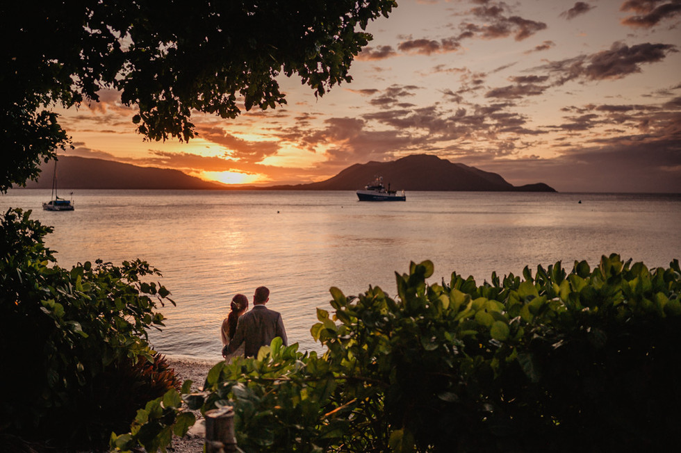 Intimate Wedding in beautiful Fitzroy Island