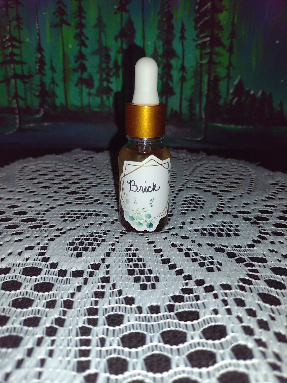 Brick- Intention Oil- 1.5oz Dropper