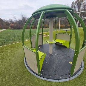 Inclusive Playground Ribbon Cutting at Leighton Elementary School in Aurora, OH