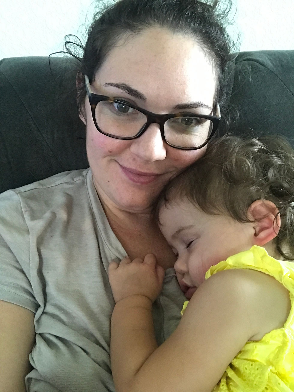 Meggie with her daughter