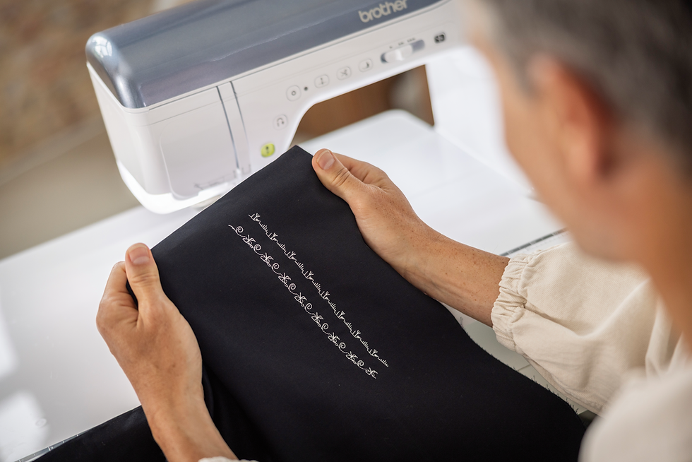 Thumbnail: Brother Celeste CX1 sewing and quilting machine