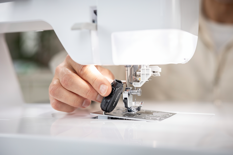 Thumbnail: Brother Celeste CX1 sewing and quilting machine