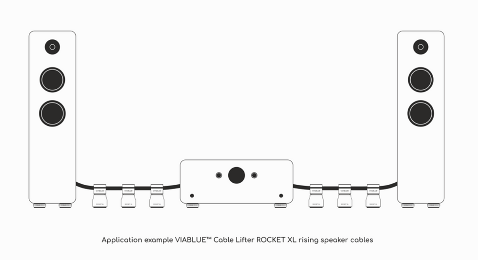 Thumbnail: VIABLUE ROCKET Cable Lifters (set of 4 - standard size)