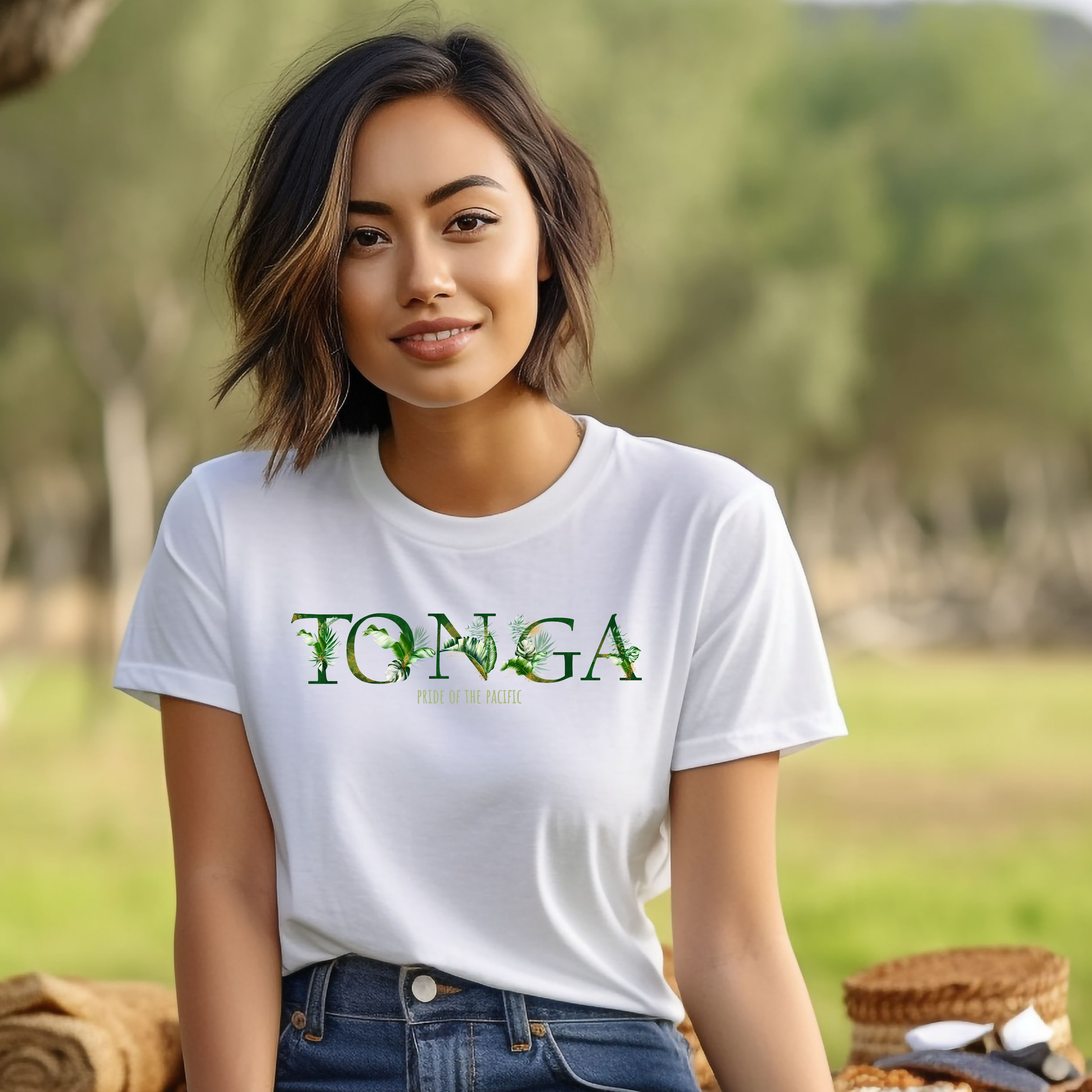 Tonga Pride of the Pacific White T-Shirt