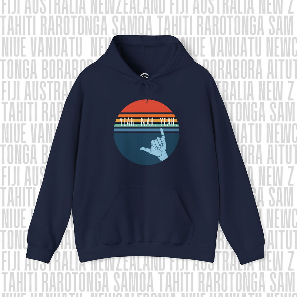 Thumbnail: New Zealand Hoodie - Kiwi Slang Yeah Nah Yeah