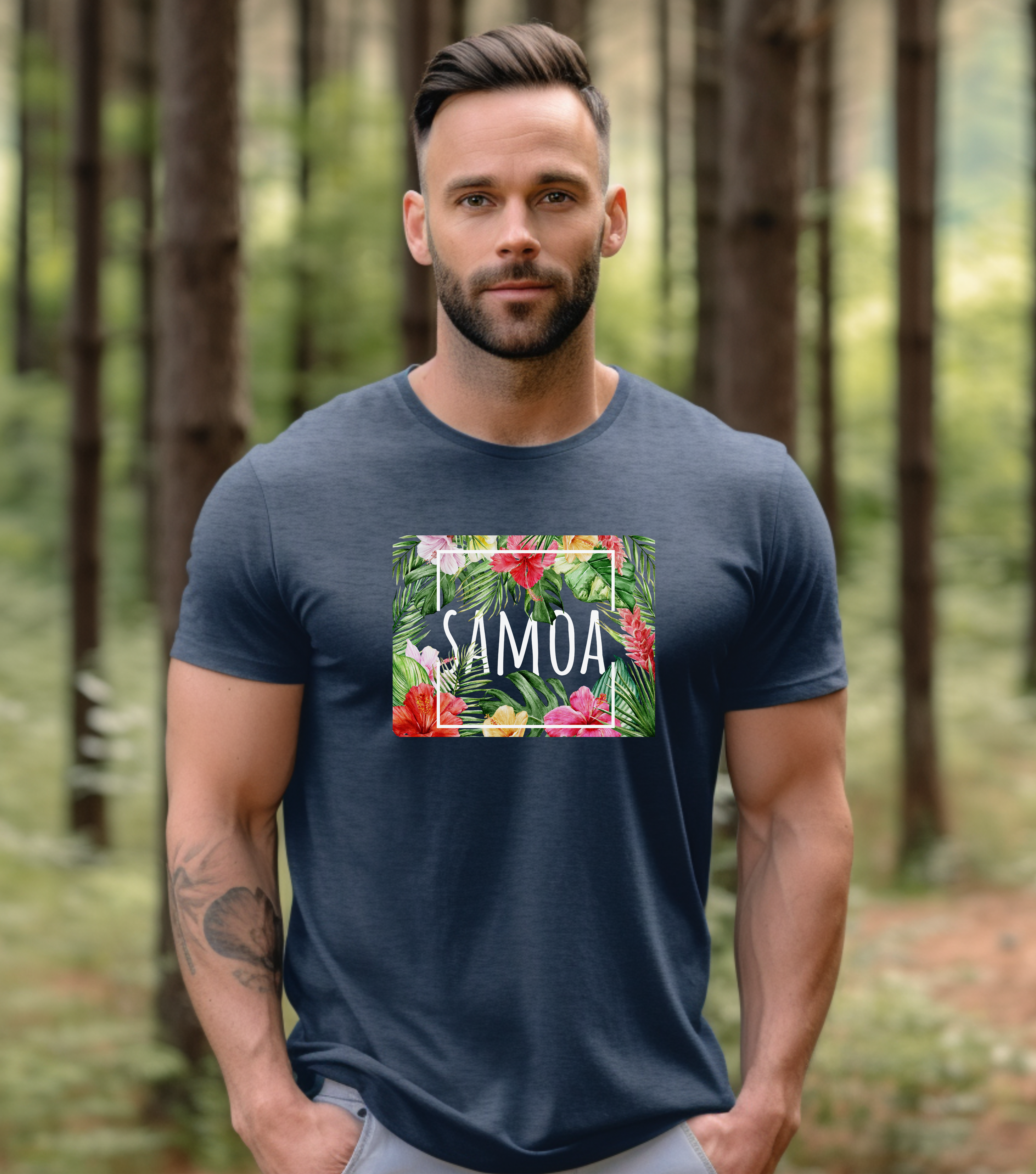 Samoa Crew Neck T-Shirt