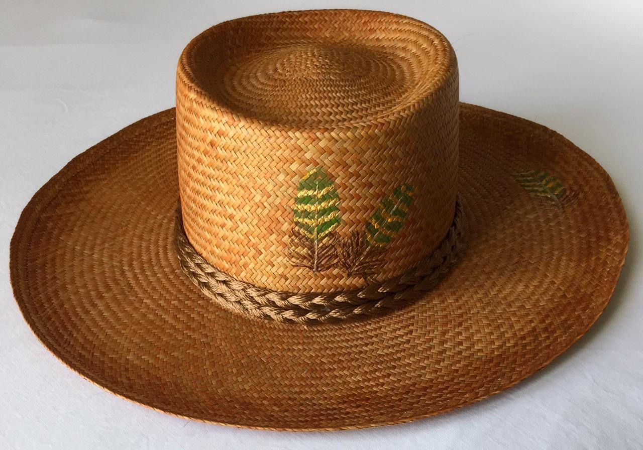Sombrero de palma 