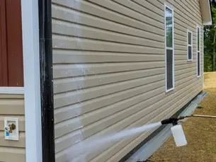 Professionally cleaned Edmonton home exterior prepared for sale and listing photos