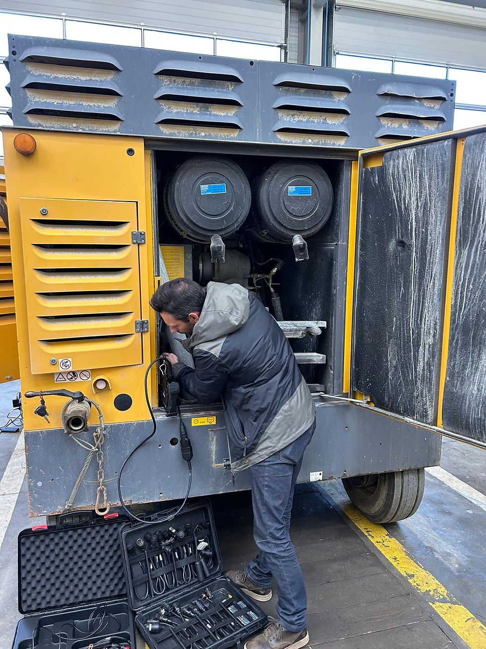 Atlas Copco Cat C13 reprogrammation moteur