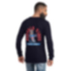 Thumbnail: Buffalo Vibes Front & Back Unisex Long Sleeve