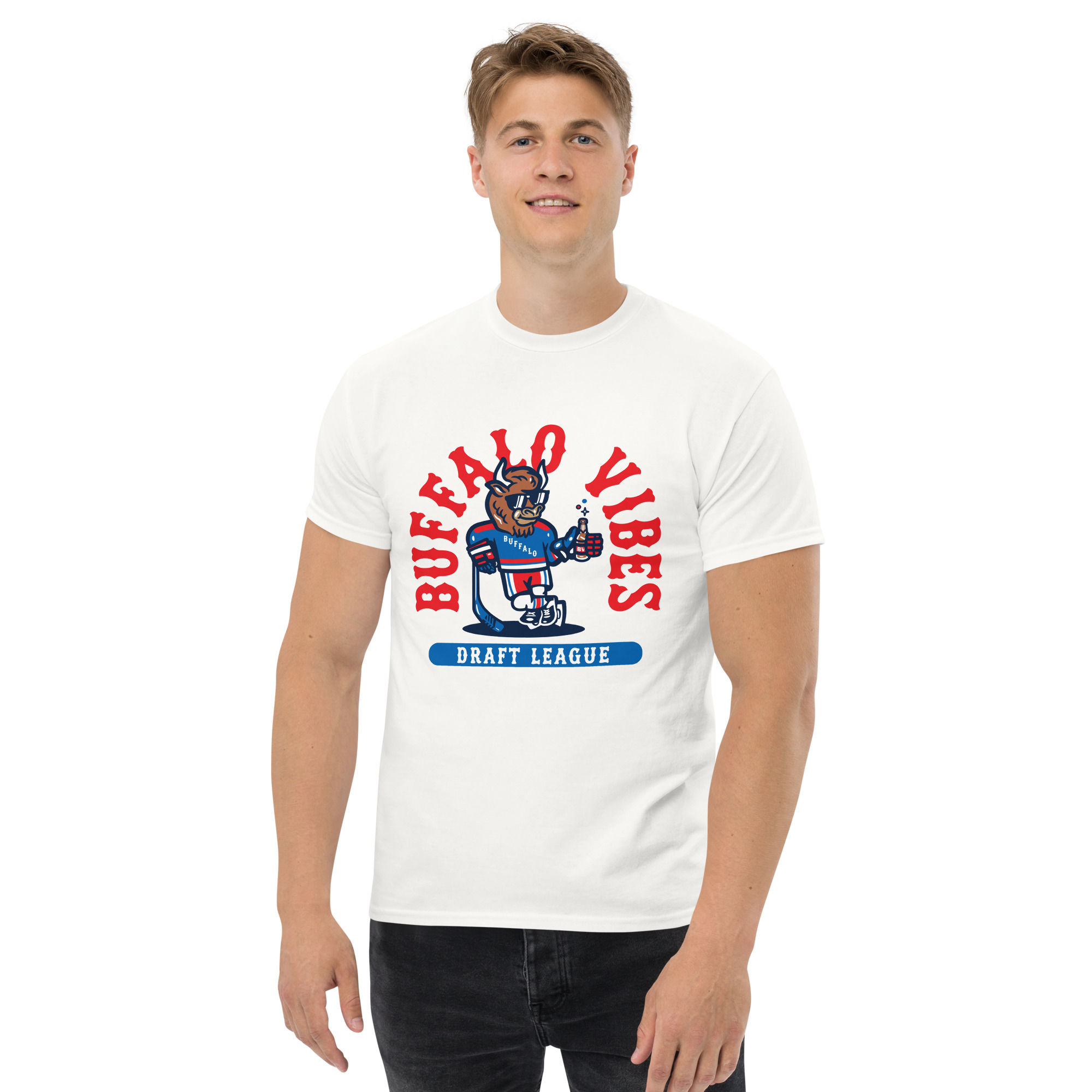 Buffalo Vibes Draft League T Shirt