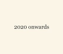 2020 onwards